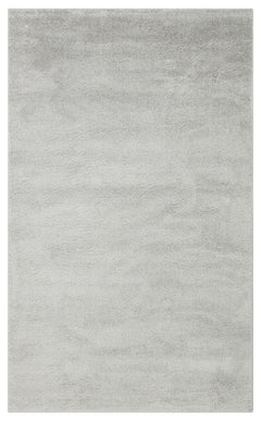 Modern Grey Area Rug - Machine Made Rug, Soft Textured Flatweave Carpet