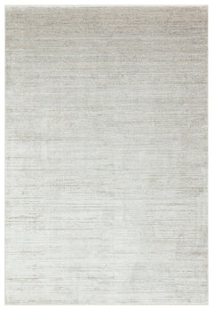 Modern Bamboo Area Rug – Grey Machine Made Rug for Living Room & Kitchen