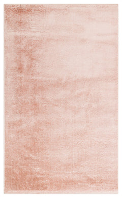 Modern Area Rug - Pink Machine Made Rug | Soft Textured, Dust Free Carpet