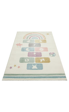 Kids Rug - Soft Figured Pattern Eko Rugs | Non Shedding, Dust Free Carpet