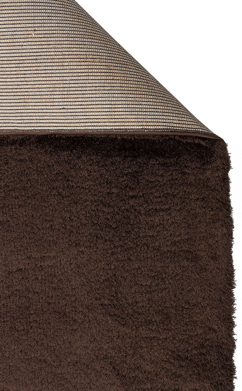Neudorfl Brown Modern Shaggy Rug