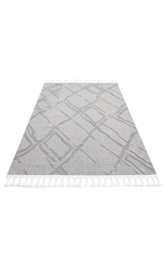 Padova Grey Geometric Scandinavian Rug