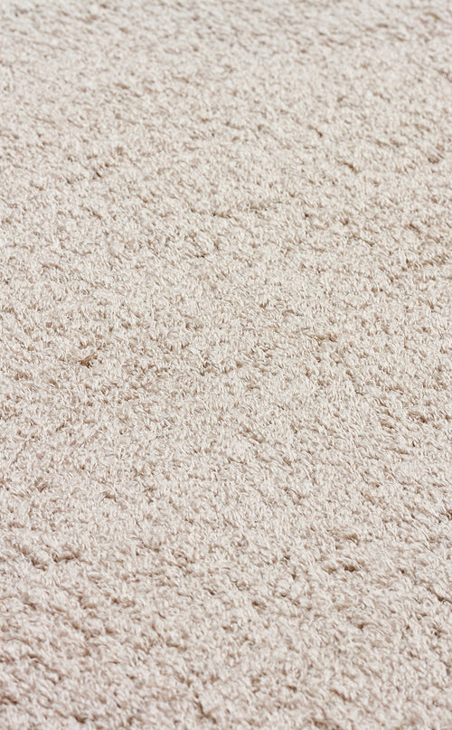 Modern Machine Made Rug – Beige Area Rug Flatweave Soft Textured Easy Clean