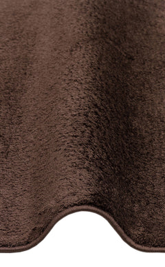 Waco Brown Modern Machine Made Area Rug