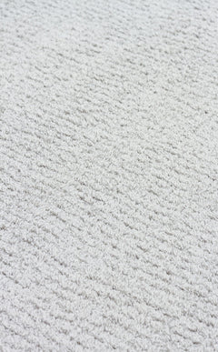 Modern Grey Area Rug - Machine Made Rug, Soft Textured Flatweave Carpet