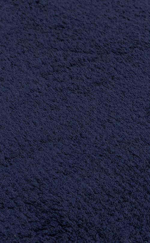 Modern Area Rug – Navy Blue Machine Made Rug | Soft Textured, Dust Free Carpet