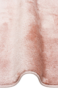Modern Area Rug - Pink Machine Made Rug | Soft Textured, Dust Free Carpet