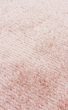 Modern Area Rug - Pink Machine Made Rug | Soft Textured, Dust Free Carpet