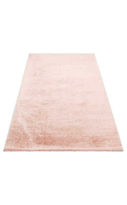 Modern Area Rug - Pink Machine Made Rug | Soft Textured, Dust Free Carpet