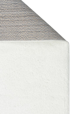 Modern Machine Made Rug | White Area Rug - Soft Textured Dust Free Carpet