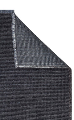 Modern Non Slip Kilim - Anthracite Flatweave Rug | Washable Non Slip Area Rug