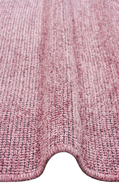 Modern Non Slip Kilim - Pink Flatweave Rug | Washable Non Slip Area Rug