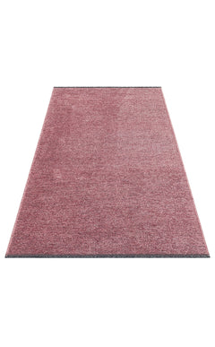 Modern Non Slip Kilim - Pink Flatweave Rug | Washable Non Slip Area Rug