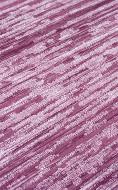 Modern Non Slip Area Rug – Purple Machine Made Carpet With Soft Textured Pile