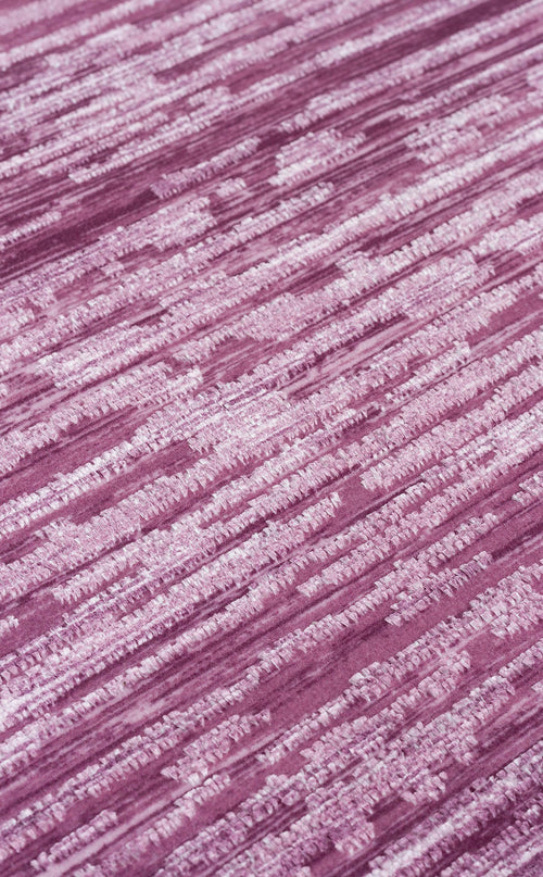 Modern Non Slip Area Rug – Purple Machine Made Carpet With Soft Textured Pile