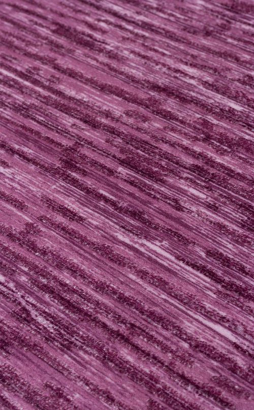Modern Non Slip Area Rug – Purple Machine Made Carpet With Soft Textured Pile