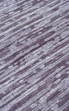 Modern Non Slip Rug – Navy Blue Machine Made Carpet With Textured Pile