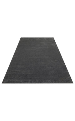 Modern Machine Made Rug – Anthracite Area Rug with Soft Texture & Anti Slip