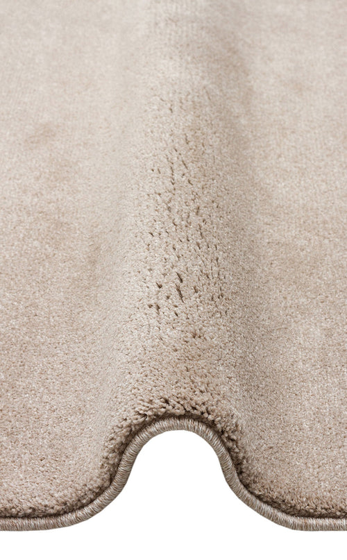 Modern Area Rug – Beige Machine Made Rug with Anti Slip, Dustproof Flatweave Carpet