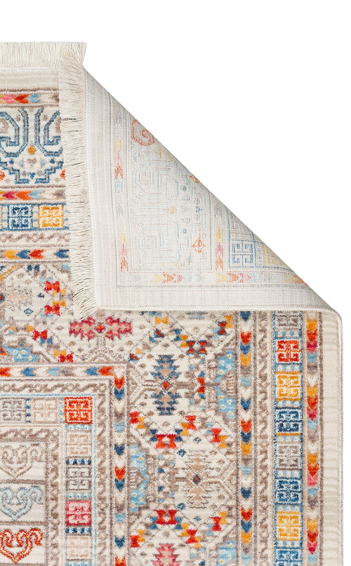 Machine Made Area Rug - Ethnic & Modern Classic Patterned Flatweave Rug by Eko