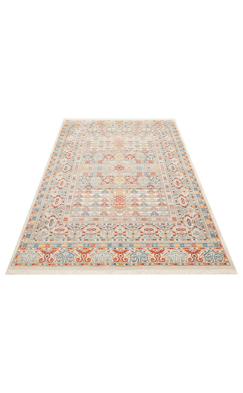 Machine Made Area Rug - Ethnic & Modern Classic Patterned Flatweave Rug by Eko
