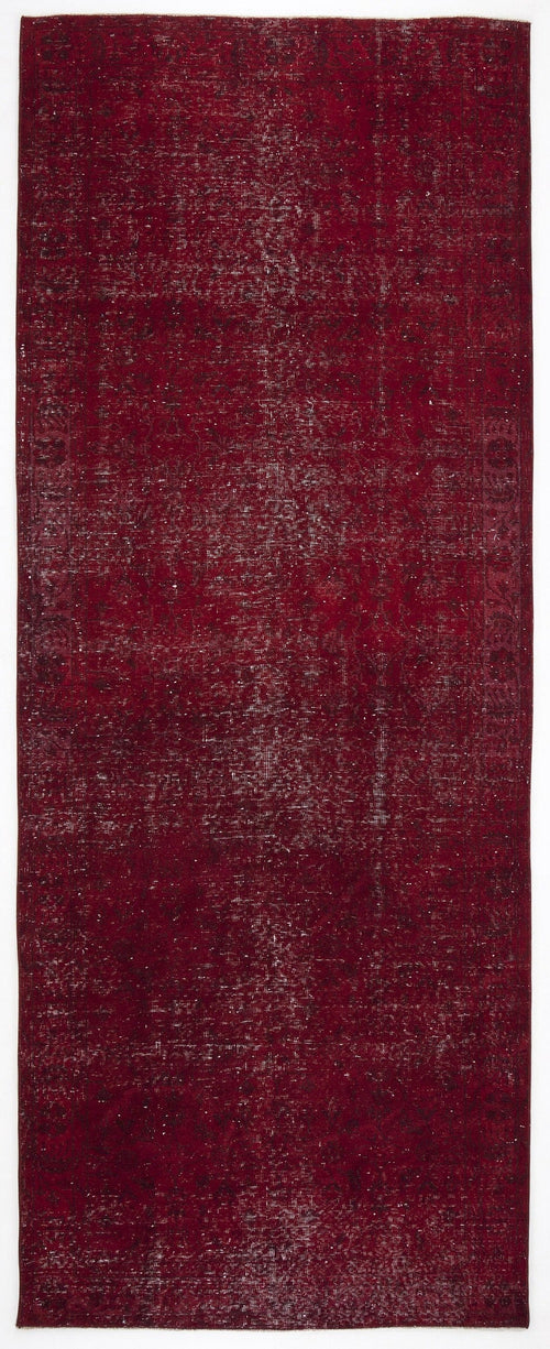 Atina Red Vintage Wool Handmade Area Rug 6'3" x 9'3"