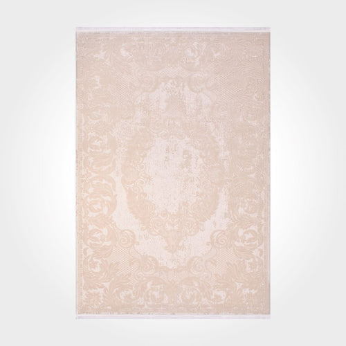 Jana Cream Frame Machine Made Area Rug