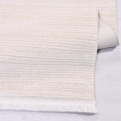 Modern Area Rug – Machine Made Acrylic Yarn Rug With Overlocked Edge