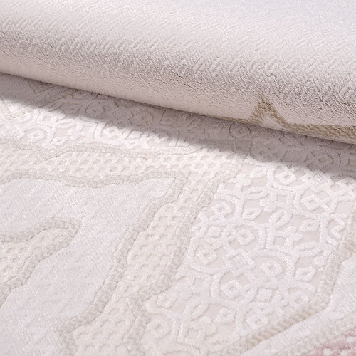 Mckinley Pink Classic Machine Made Area Rug