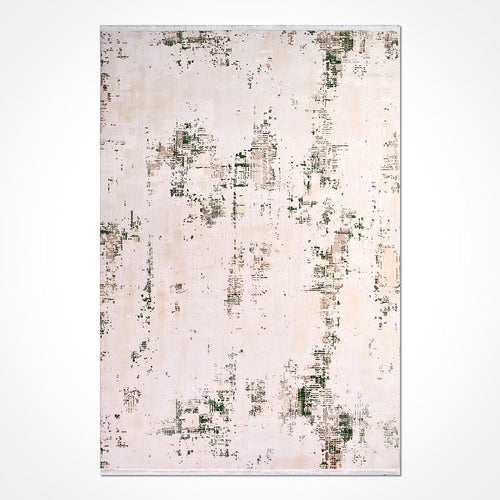 Modern Area Rug – Machine Made Rug with Durable Loop Pile & Overlocked Edge