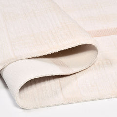 Maliyah Cream Geometric Machine Made Area Rug