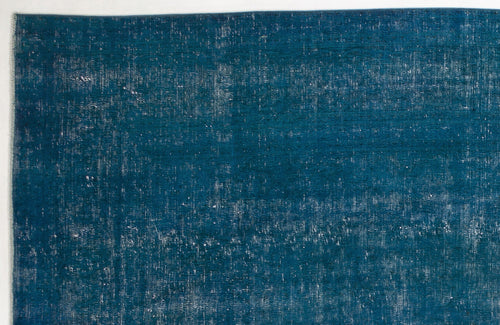Epir Turquoise Vintage Wool Handmade Area Rug 9'3" x 12'6"