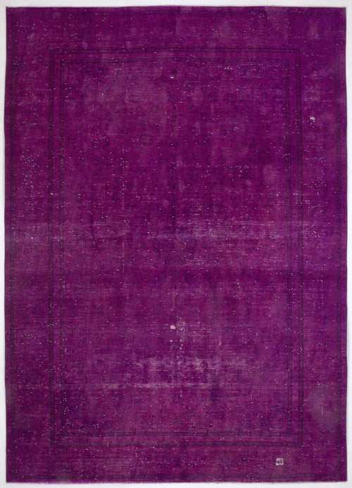 Epir Pink Vintage Wool Handmade Area Rug 9'2" x 12'10"