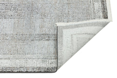 Modern Area Rug – Brown Machine Made Rug for Living Room & Kitchen Floor