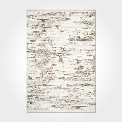 Daleyza Cream Modern Machine Made Area Rug
