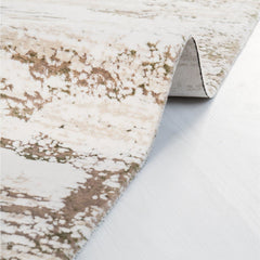 Daleyza Cream Modern Machine Made Area Rug