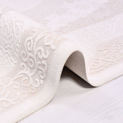 Elliana Cream Frame Machine Made Area Rug