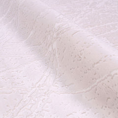 Cream Striped Area Rug – Machine Made Rug with Soft Pile & Laser Cut Edges