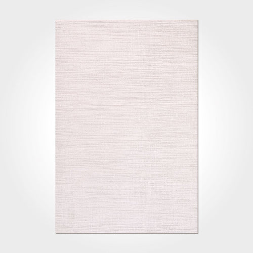 Kaie Cream Striped Machine Made Area Rug