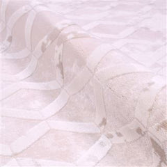 Cali Cream Geometric Machine Made Area Rug