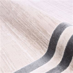 Machine Made Area Rug – Cream Frame Rug with 11 mm Pile Height & Laser Cut Edge