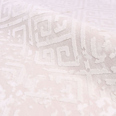 Jasmini Cream Geometric Machine Made Area Rug