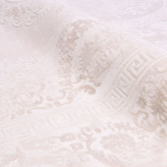 Classic Area Rug – Machine Made Cream Rug with Laser Cut Edge & 11mm Pile Height