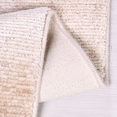 Emma Cream Modern Machine Made Area Rug
