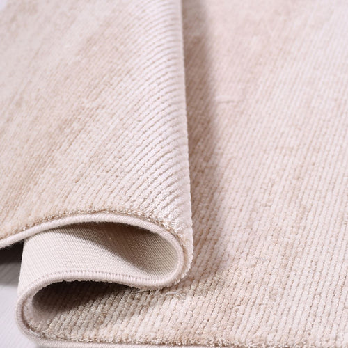 Emma Cream Modern Machine Made Area Rug