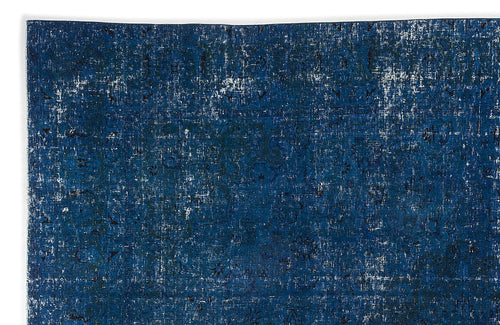 Epir 7863 Turquoise Vintage Wool Handmade Area Rug 9'7" x 12'7"