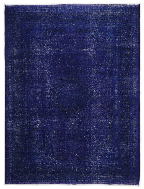 Epir Purple Vintage Wool Handmade Area Rug 9'8" x 12'8"