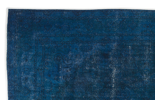 Epir Turquoise Vintage Wool Handmade Area Rug 9'7" x 12'9"