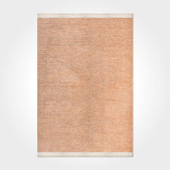 Natural Latex Area Rug – Modern Cotton 7 mm Pile Non Slip Jacquard Woven Rug