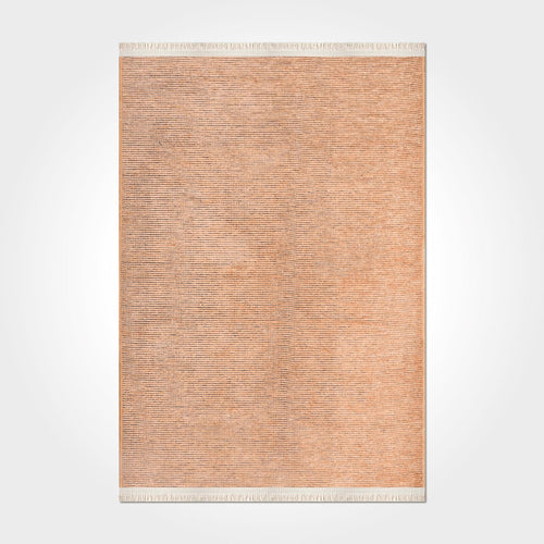 Natural Latex Area Rug – Modern Cotton 7 mm Pile Non Slip Jacquard Woven Rug